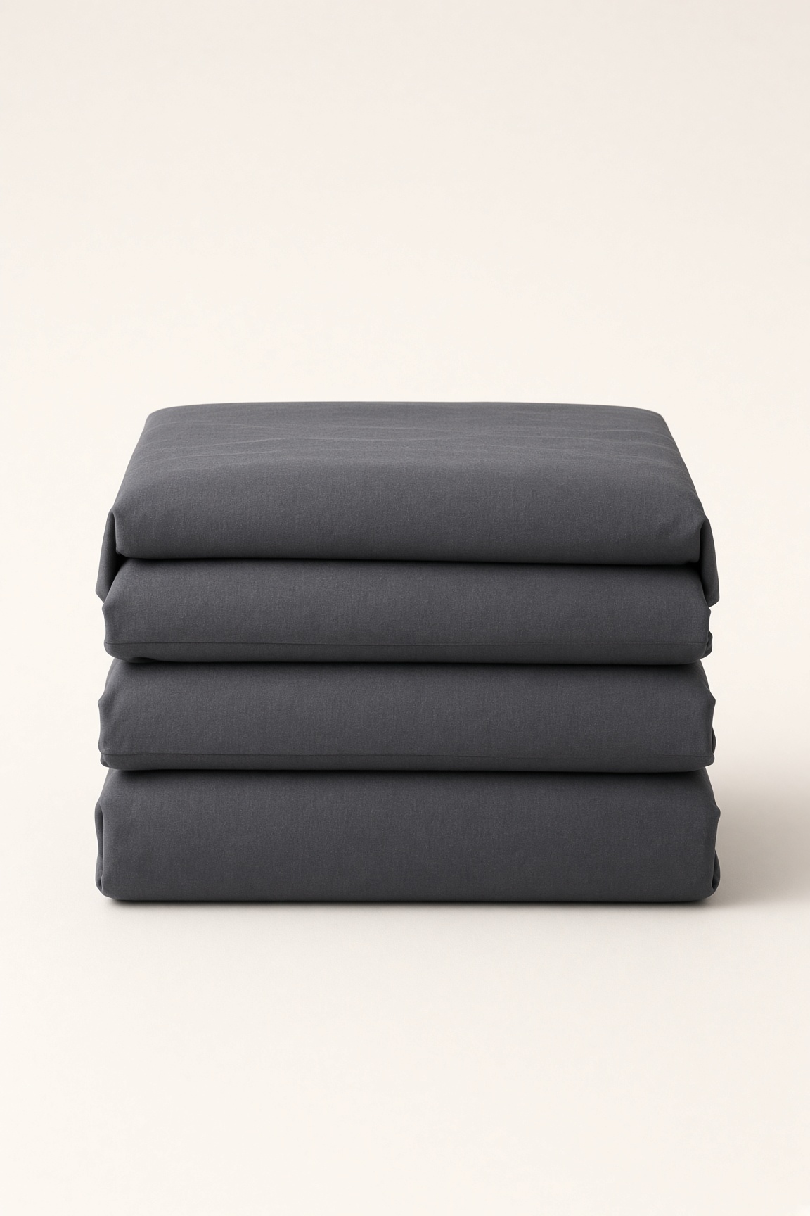 Viral picks Queen sheet set, dark grey, 4-piece
